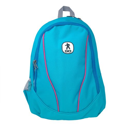 Mochila Go solida turquesa