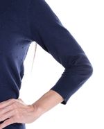 104564466-Sueter-Nicolle-pull-over-mangas-3-4-azul-para-mujer