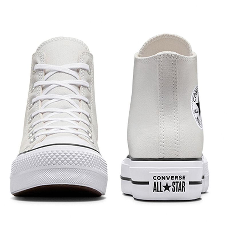Botín Converse Chuck Taylor All Star Lift casual gris para mujer ...