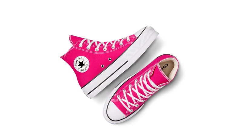 Converse botin rosa online