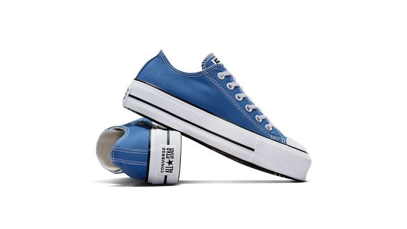 Converse all star azules mujer sales