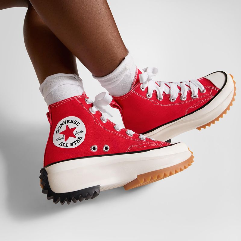 Converse rojos para mujer best sale