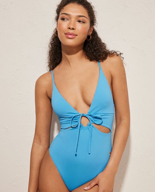 Traje de baño Women Secret celeste para mujer