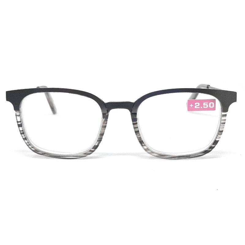 104691100-Lentes-de-prescripcion-cuadrados--2.50-Foster-Grant-acetato-unisex