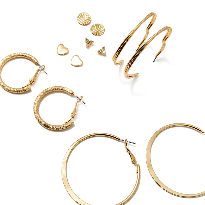 104720437-Set-de-6-aretes-dorados-para-mujer