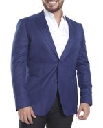 104601398-Blazer-Zanetti-Orange-modern-fit-azul-navy-heather-para-hombre