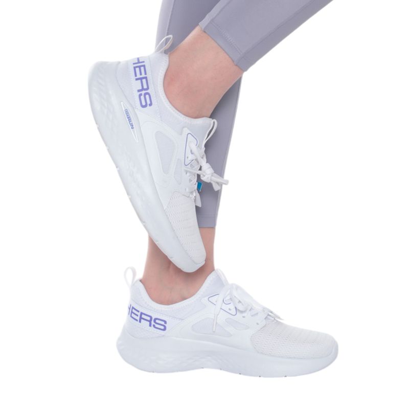 Zapato deportivo Skechers blanco para mujer