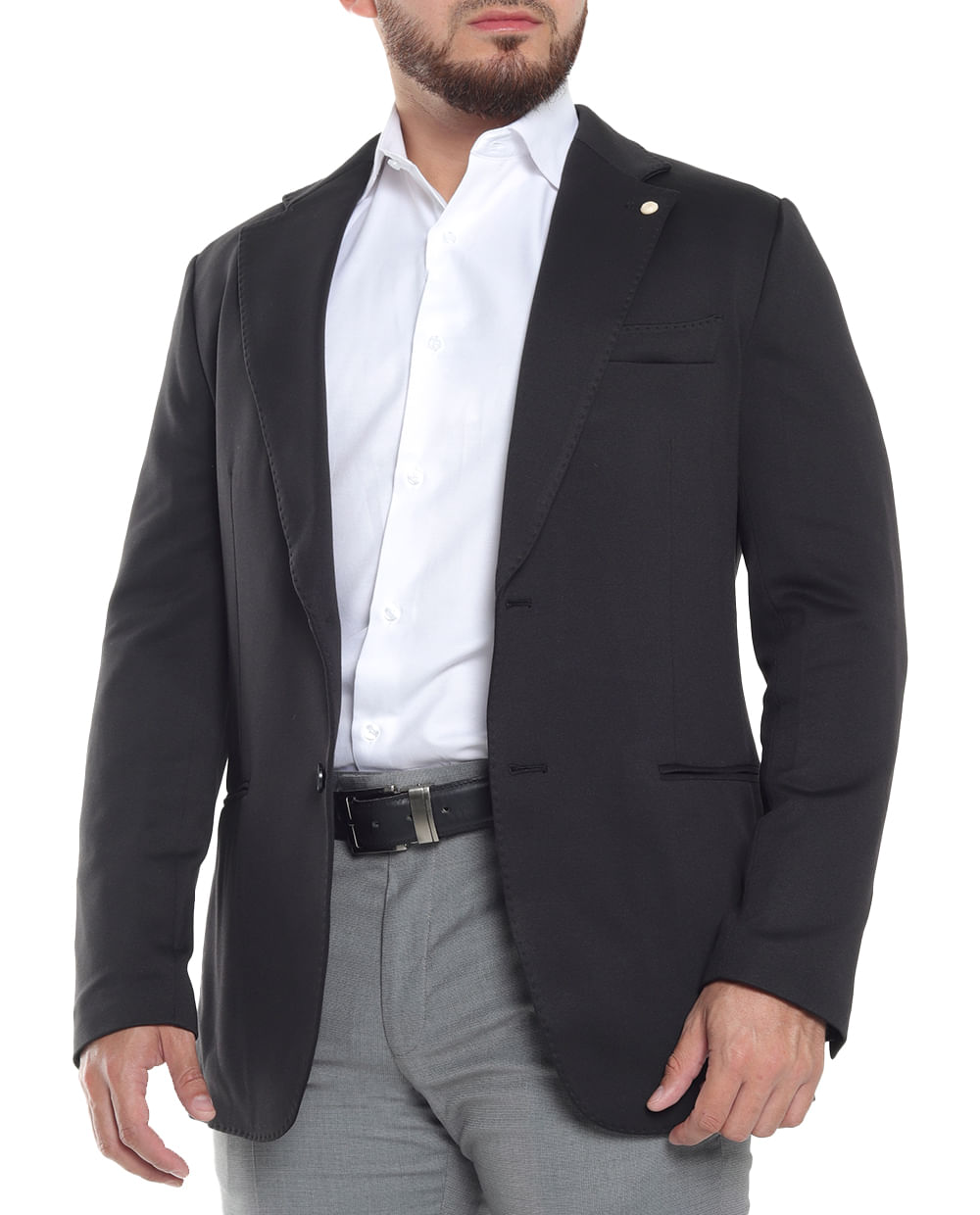Slim Fit Sacos Negros Casuales Sacos Ropa Blazer Hombre Outfit