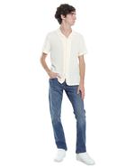 104565569-Camisa-Denim---Flower-beige-con-textura-para-hombre