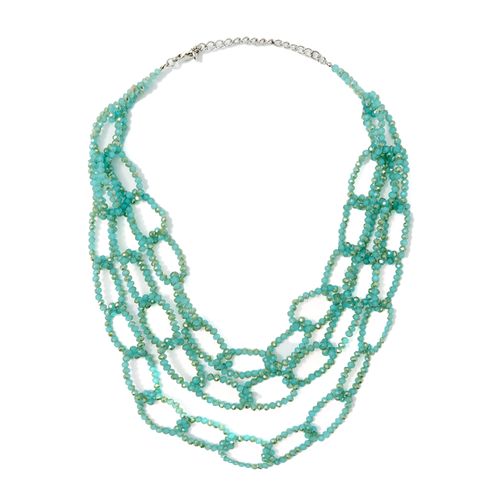 Choker en cristal verde Sferea para mujer