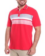 104674612-Camisa-polo-Gents-roja-color-block-para-hombre
