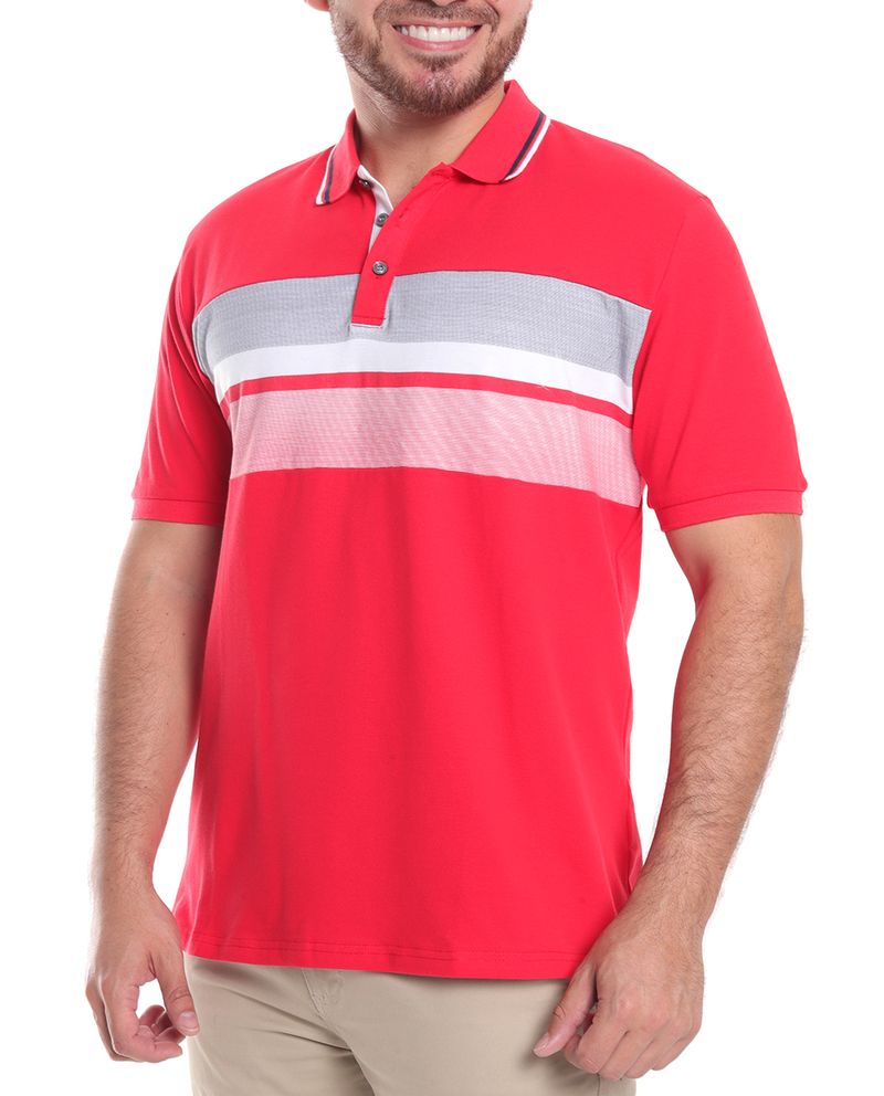 104674612-Camisa-polo-Gents-roja-color-block-para-hombre