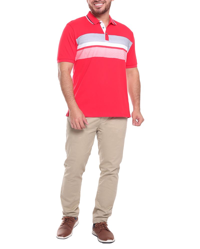 104674612-Camisa-polo-Gents-roja-color-block-para-hombre