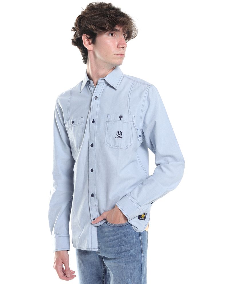 104685032-Camisa-casual-Nautica-Jeans-Co.-celeste-solida-para-hombre-