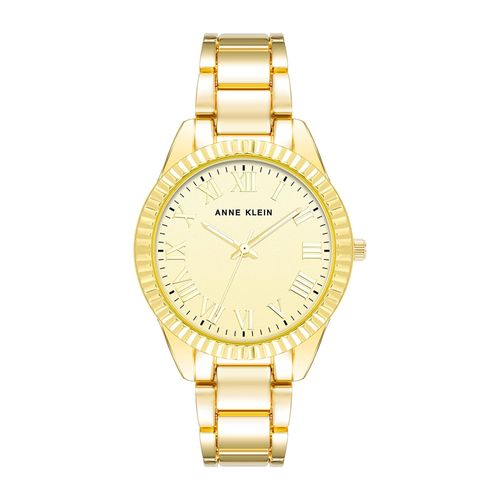 Reloj Anne Klein análogo metálico dorado para mujer
