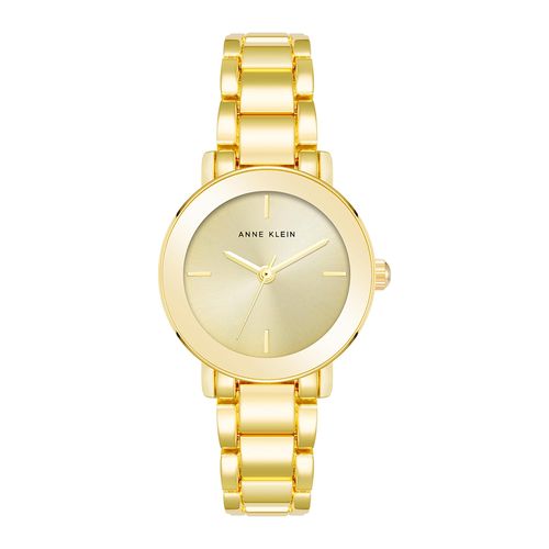Reloj Anne Klein análogo metálico dorado para mujer