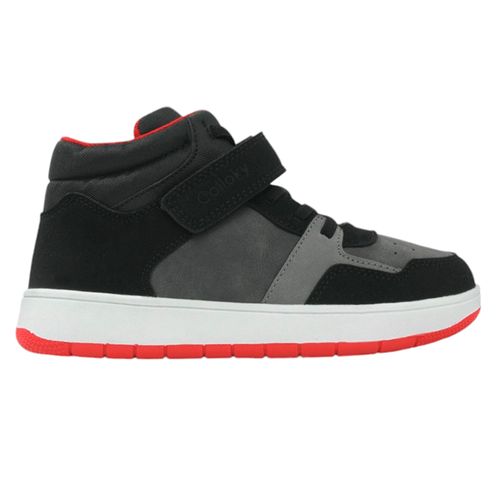 Botín casual Colloky gris/negro para niño