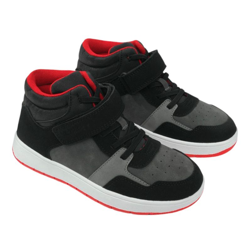 104711906-Botin-casual-Colloky-gris-negro-para-niño