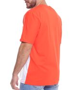 104675927-Camiseta-casual-Gents-naranja-color-block-para-hombre