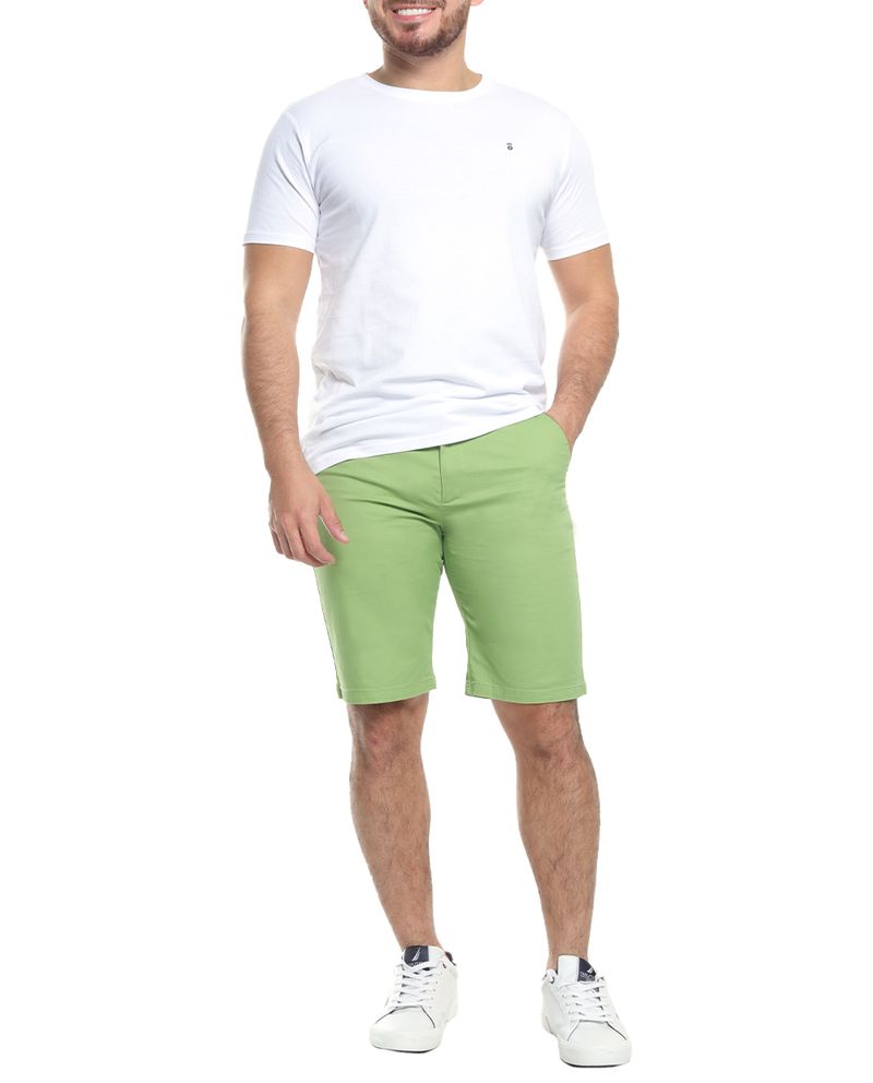 104675962-Short-chino-Gents-regular-fit-verde-solido-para-hombre