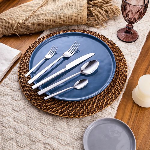 Set de cubiertos de acero inoxidable 20 piezas Monix