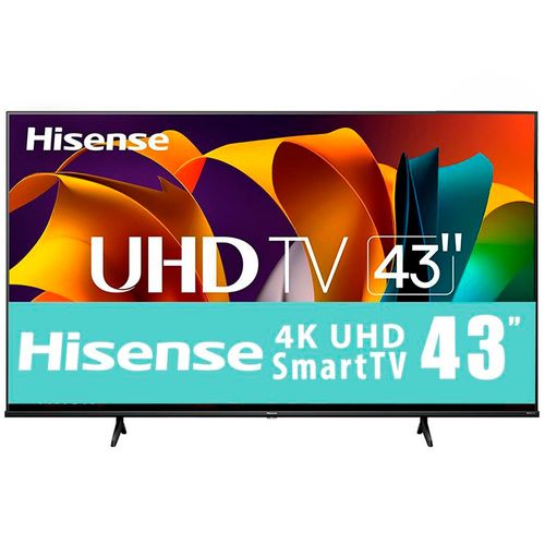 Pantalla Hisense VIDAA DLED Smart 43" 4K /Ultra HD //  43A6NV