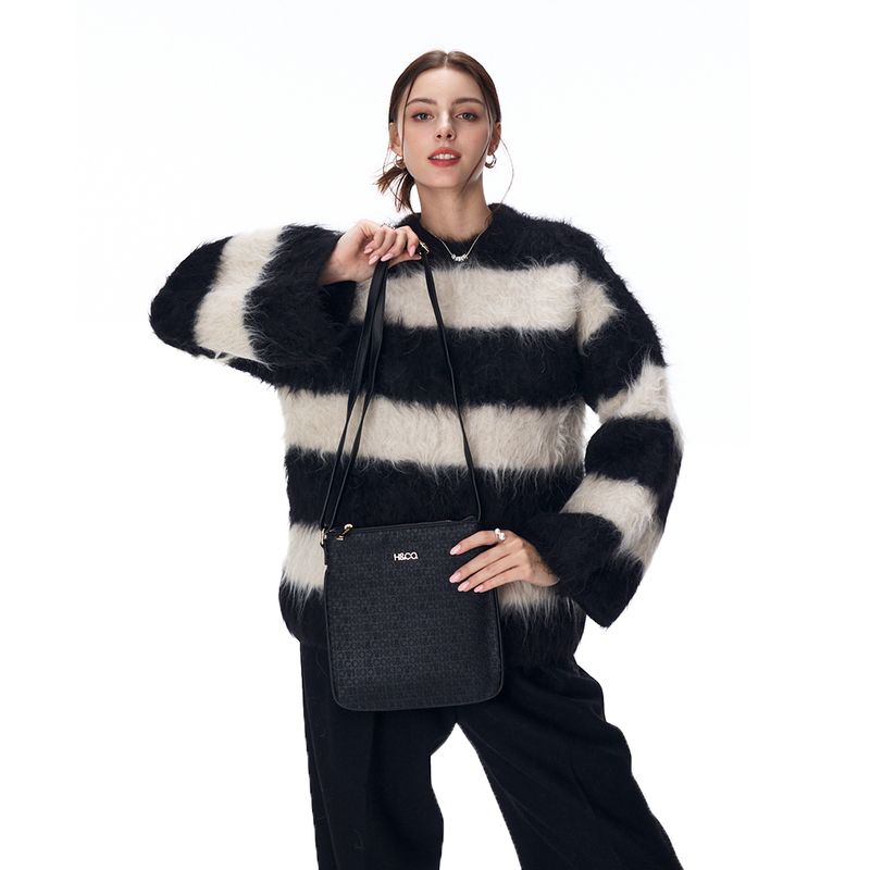 Set de carteras tote/crossbody H&Co color negro para mujer - Siman ...
