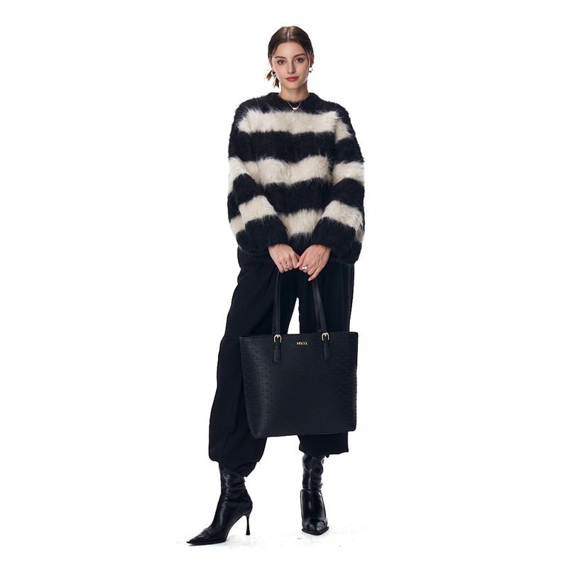 Set de carteras tote/crossbody H&Co color negro para mujer - Siman ...