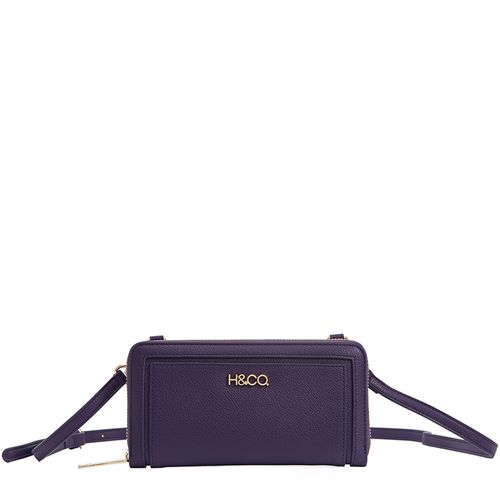 Billetera H&Co color morado para mujer