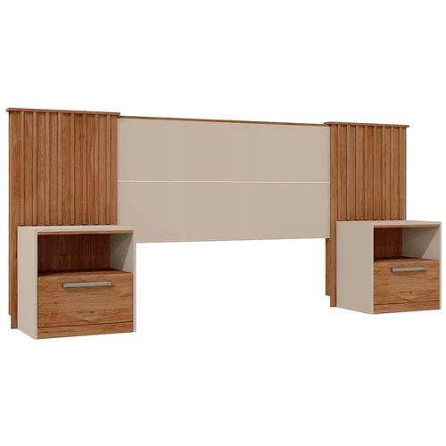 Respaldo con mesas de noche empotradas/Lucius