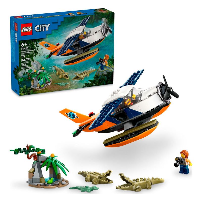 104692630-Lego-City---Avion-acuatico-Jungle-Explorer