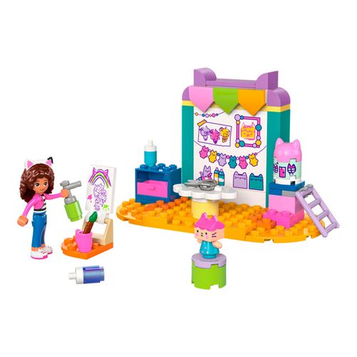 Casa de muñecas Lego Gabbys - Manualidades con caja para bebé