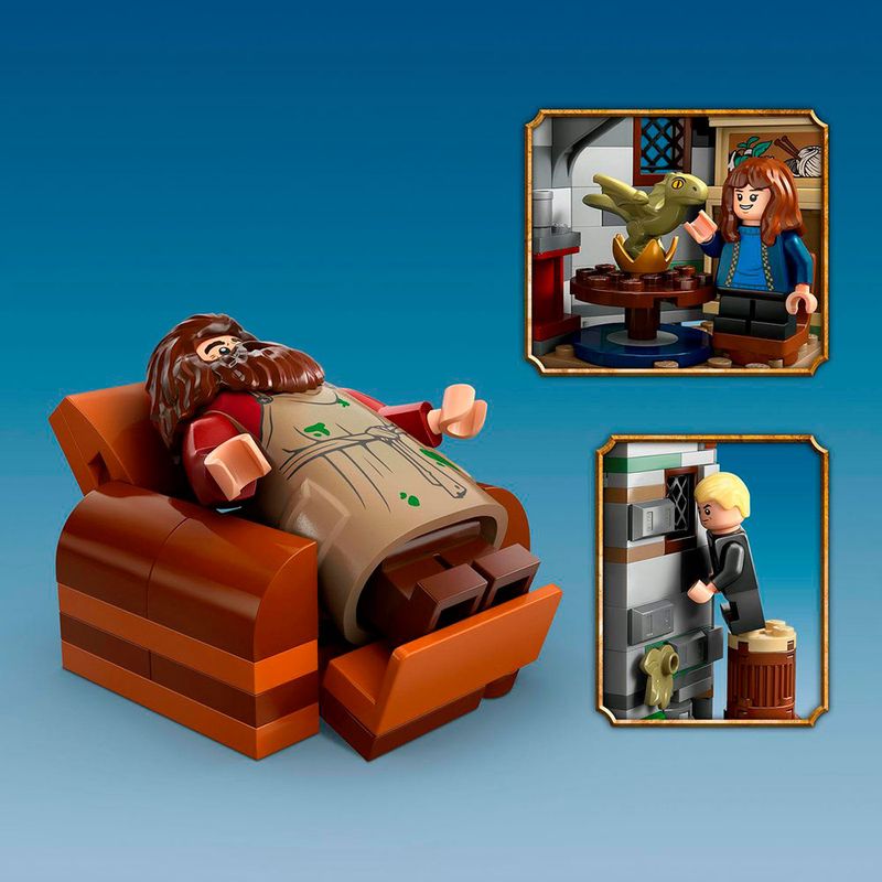 Lego Harry Potter La cabana de Hagrid una visita inesperada