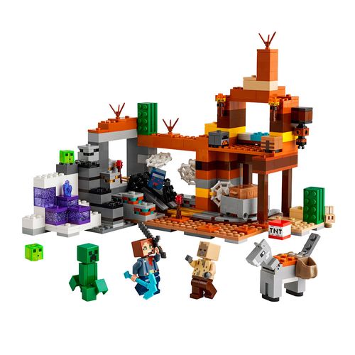 Lego Minecraft - El pozo minero de Badlands