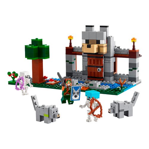 Lego Minecraft - La fortaleza del lobo