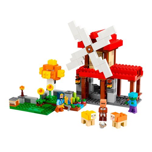 Lego Minecraft - La granja de molinos de viento