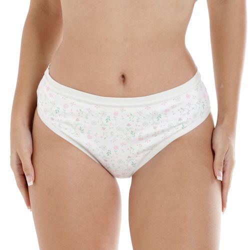 Panti Accente estampado de cintura media para mujer