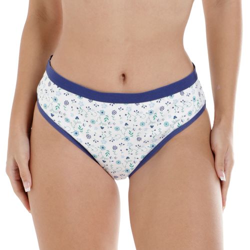 Panti Accente estampado de cintura media para mujer