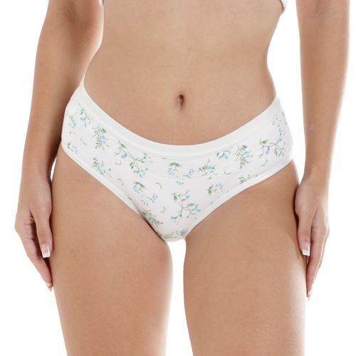 Panti Accente estampado de cintura media para mujer