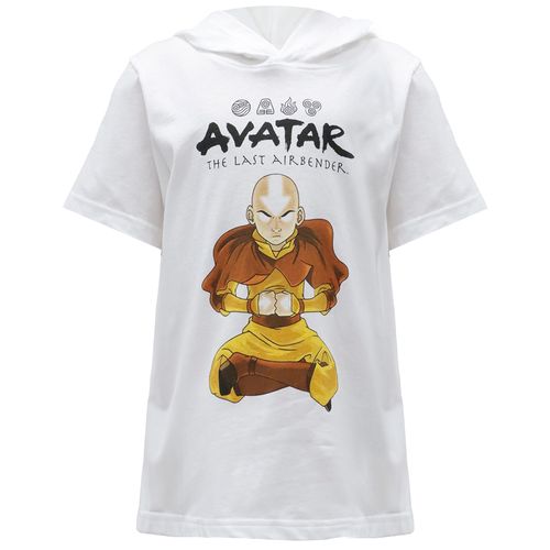 Camiseta blanca con estampado de avatar para niño