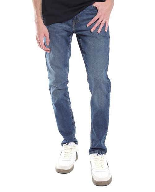 Jeans Denizen 288 skinny fit azul denim para hombre