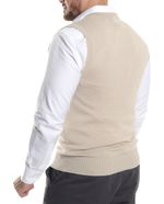 104567054-Chaleco-Gents-beige-con-textura-para-hombre