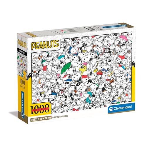 Clementoni Pzl 1000 Impossible Peanuts