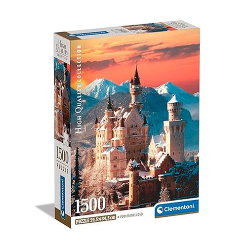 Clementoni Pzl 1500 Castillo Neuschwanstein