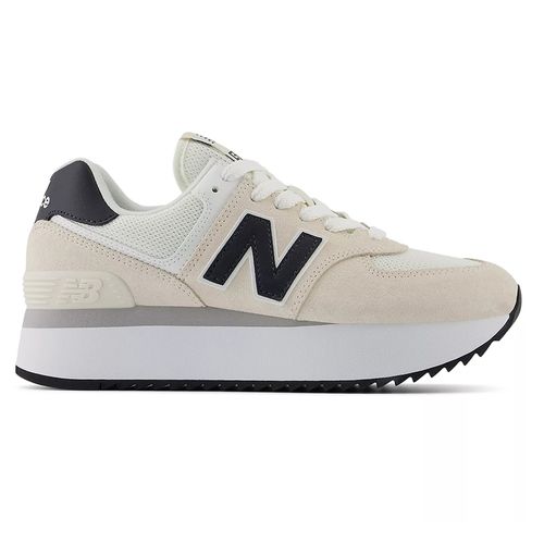 Zapato New Balance 574 casual beige para mujer
