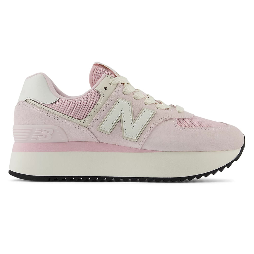 Zapato New Balance 574 casual rosado para mujer