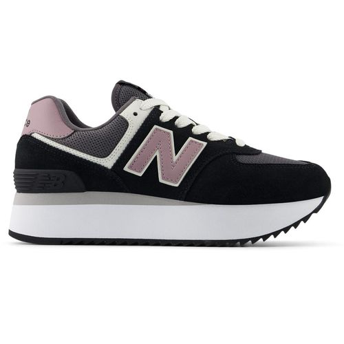 Zapato New Balance 574 casual negro para mujer
