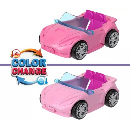 Barbie land mini vehículos con muñecas y accesorios