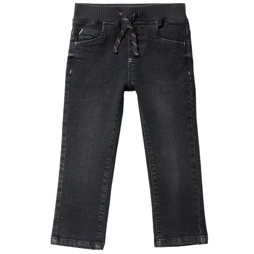 Pantalón negro lavado para niño