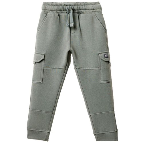 Pantalón gris sólido para niño